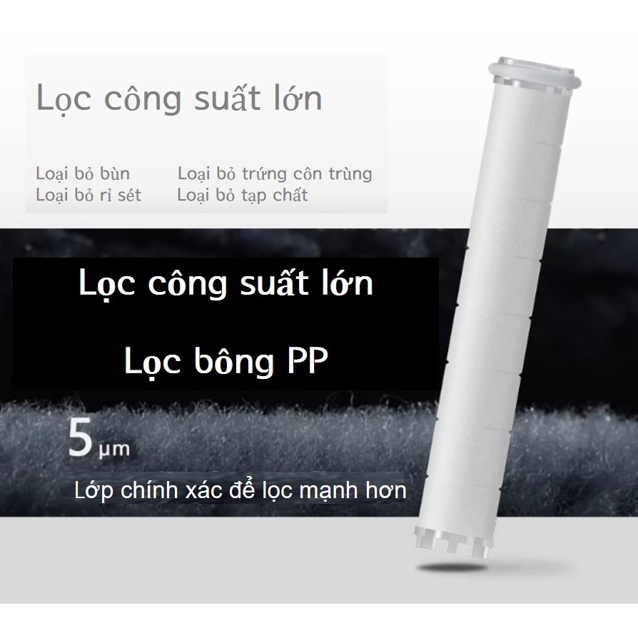 [Xong Store] 끝! Vòi sen tắm lọc nước