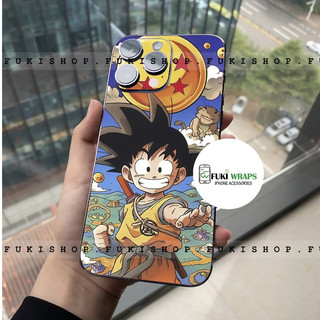 Tấm dán Skin Mặt Sau Songoku MS05 FULL VIỀN 15promax , 14promax , 13promax , 12promax , 11promax , xsmax - FukiShop