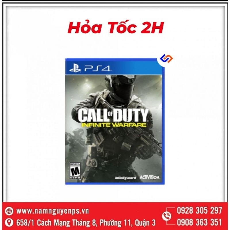 Đĩa Game PS4 | Call Of Duty Infinite Warfare COD IW | Shopee Việt Nam
