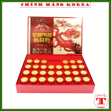 Tinh dầu thông đỏ Trầm hương KGA thượng hạng, hộp 30 viên - Viên tinh dầu thông đỏ hàn quốc Jeoksong Dongchung Hwan