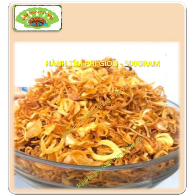 500g Hành tím phi thơm ngon giòn có bột.
