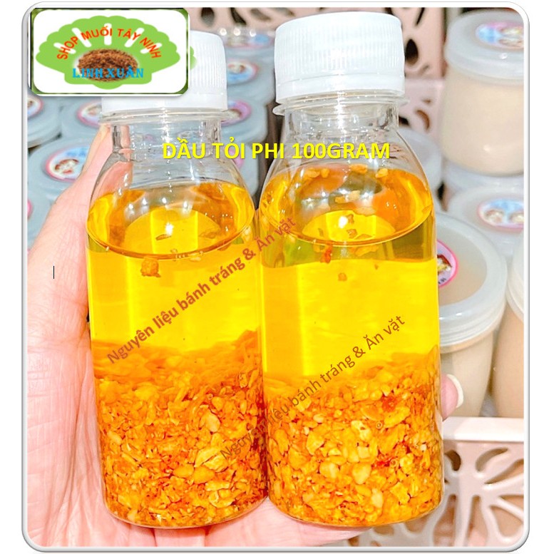 Dầu tỏi phi thơm ngon - Chay mặn dùng được.