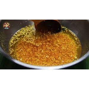 Dầu tỏi phi thơm ngon - Chay mặn dùng được.
