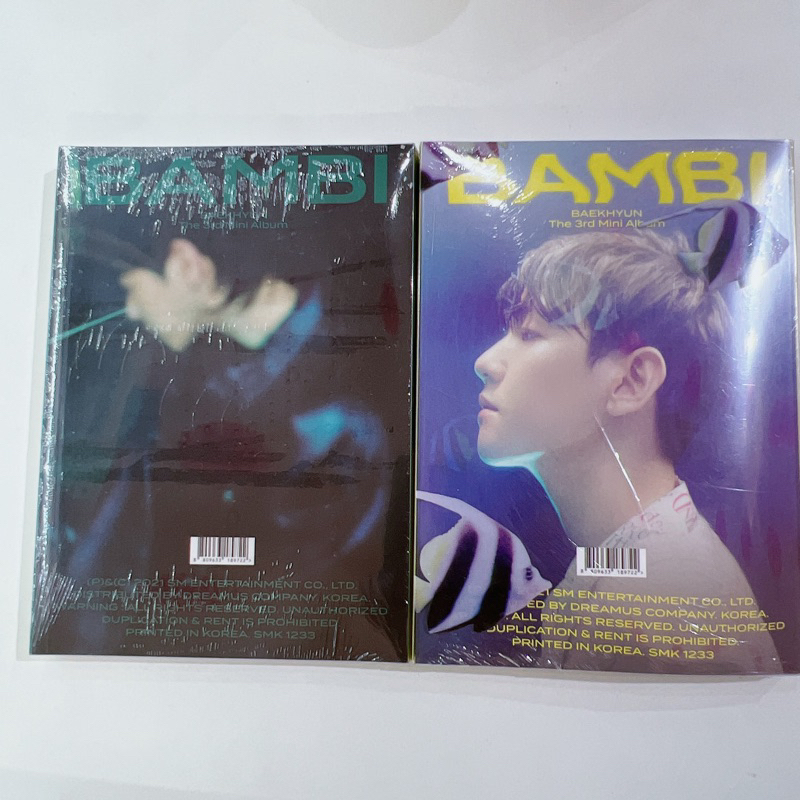 ALBUM BAEKYUN BAMBI (Nguyên seal) Shopee Việt Nam(00)