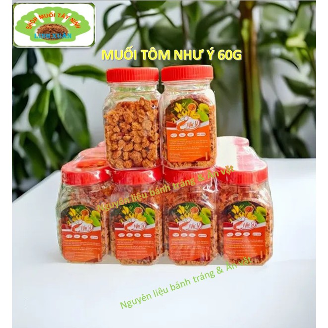 Muối tôm Như Ý 60g hạt to loại Thượng Hạng
