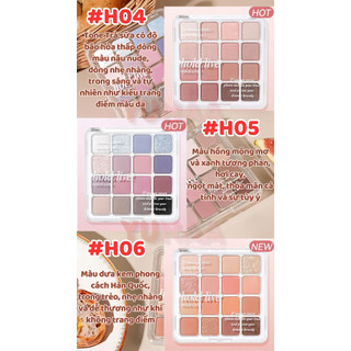 [Y208] Bảng mắt 16 ô HOLD LIVE Sunset Magic,Tone màu pastel, nhẹ nhàng
