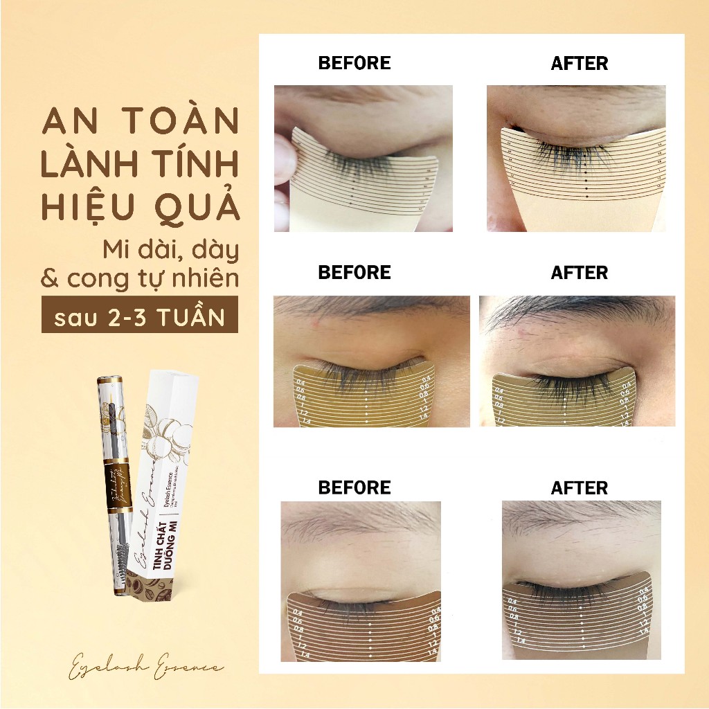 Ảnh Tinh chất dưỡng mi dài khỏe chỉ sau 2 TUẦN 5ml/10ml MACALAND từ Mầm Đậu Xanh, Dầu Mắc Ca, Cỏ Ba Lá Đỏ 3