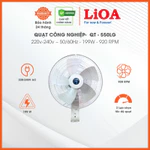 Quạt Dân Dụng Công Nghiệp Treo Tường LiOA, Tiết Kiệm Điện, Không Cần Tra Dầu, Cỡ Lớn 22Inch, Bảo Hành 2 Năm. Mã QT-550LG — ảnh 1