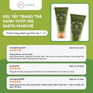 Gel Tẩy Trang Trà Xanh Santa Marché Deep Cleansing S Select Nhật Bản 70g