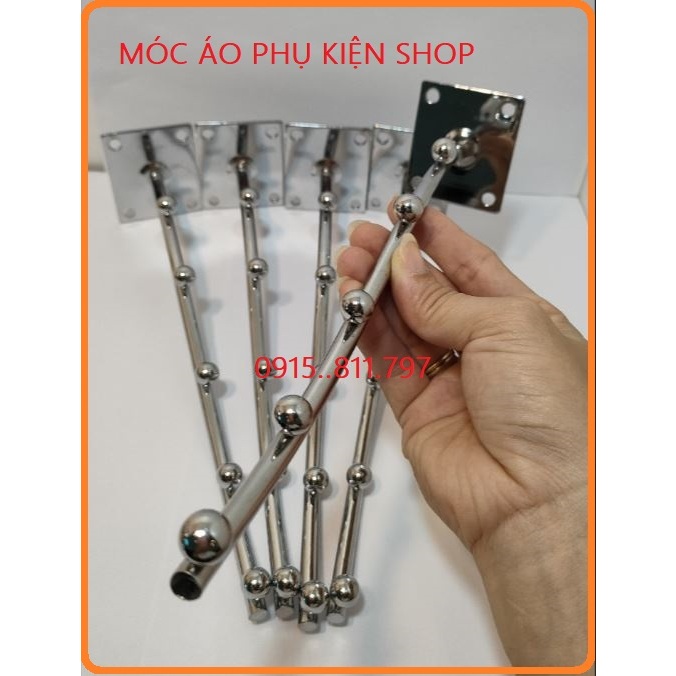 Móc bi gắn tường - móc bi cài lên thanh inox - tay bi chuyên dùng cho ...
