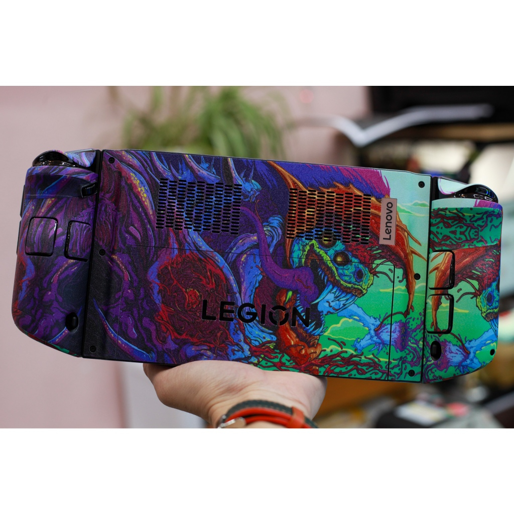 Skin dán Lenovo Legion Go/ Go 2 mẫu Hyperbeast (Film 3M, có thể custom theo ý thích, đã cắt sẵn chi tiết)