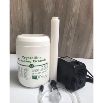 Combo Lõi Giả + Máy Bơm + 1Kg Bột Acid Dùng Vệ Sinh Máy Lọc Nước Điện Giải Panasonic, National 12.000L