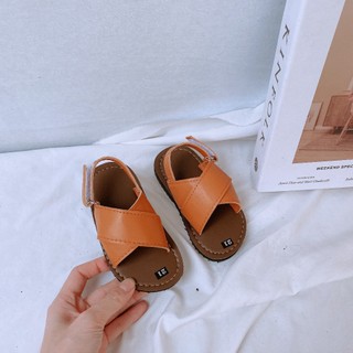 Form To Dép sandal quai chéo đế kếp style Hàn Quốc cho bé trai, bé gái K001