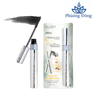 Mascara không trôi giúp cong mi 12h Mira Monaliza 9ml (Hàn Quốc)