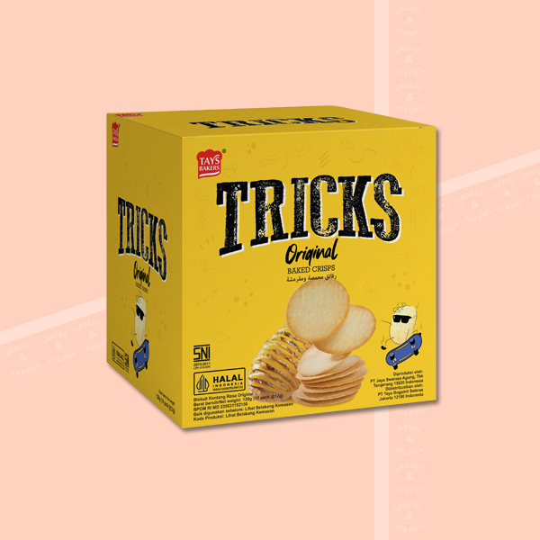 Bánh Khoai Tây Nướng Tricks 120gr (10 gói x 12gr) | Shopee Việt Nam