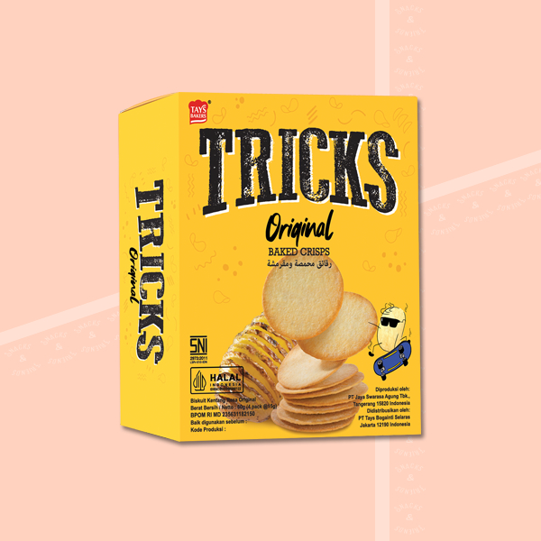 Bánh Khoai Tây Nướng Tricks 60gr (Hộp 4 gói x 15gr) | Shopee Việt Nam