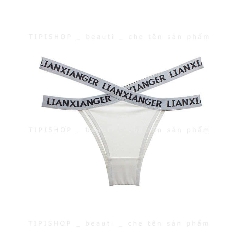 [ComBo] 2 Quần Lót Đen Siêu Cuốn Hút , SeXy Cạp X Lianxianger