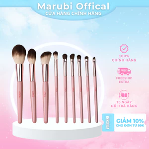 Bộ cọ trang điểm 9 cây marubi