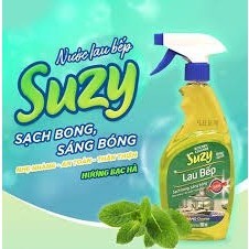 Nước xịt, lau bếp ĐA NĂNG SUZY 500ML32 - thành phần HỮU CƠ, chất lượng NHẬT BẢN