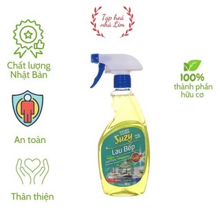 Nước xịt, lau bếp ĐA NĂNG SUZY 500ML32 - thành phần HỮU CƠ, chất lượng NHẬT BẢN