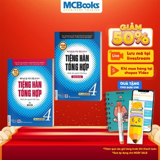 Sách - Tiếng Hàn Tổng Hợp Dành Cho Người Việt Nam Trung Cấp 4 - Phiên Bản Mới 2020, Kèm App Học Online