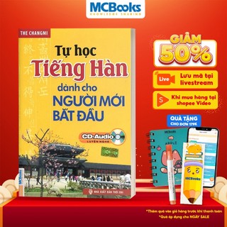 Sách - Tự Học Tiếng Hàn Cho Người Mới Bắt Đầu
