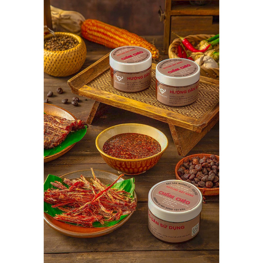 Chẩm Chéo Thượng Hạng Nhãn Hiệu Yến Phương Khối Lượng Tịnh 200G - Đặc Sản Gia Truyền Tây Bắc