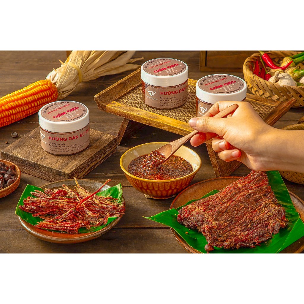 Chẩm Chéo Thượng Hạng Nhãn Hiệu Yến Phương Khối Lượng Tịnh 200G - Đặc Sản Gia Truyền Tây Bắc