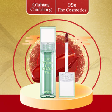 [Ver 3] Son Tint Bóng Hàn Quốc Bền Màu, Lâu Trôi Cho Đôi Môi Căng Mọng, Ẩm Mịn Merzy The Watery Dew Tint 4g