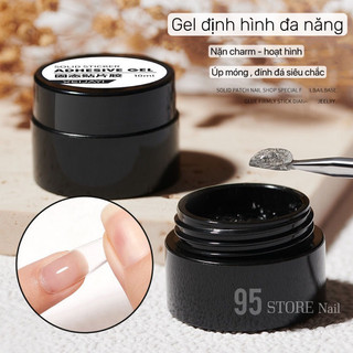 Gel nặn nail - gel đa năng định hình nặn thú hoa nổi không bết dính , dán móng úp siêu bền