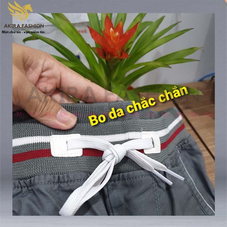 Quần short kaki Thái vải dày mát mẻ bền màu chất kaki co giãn, không ra màu