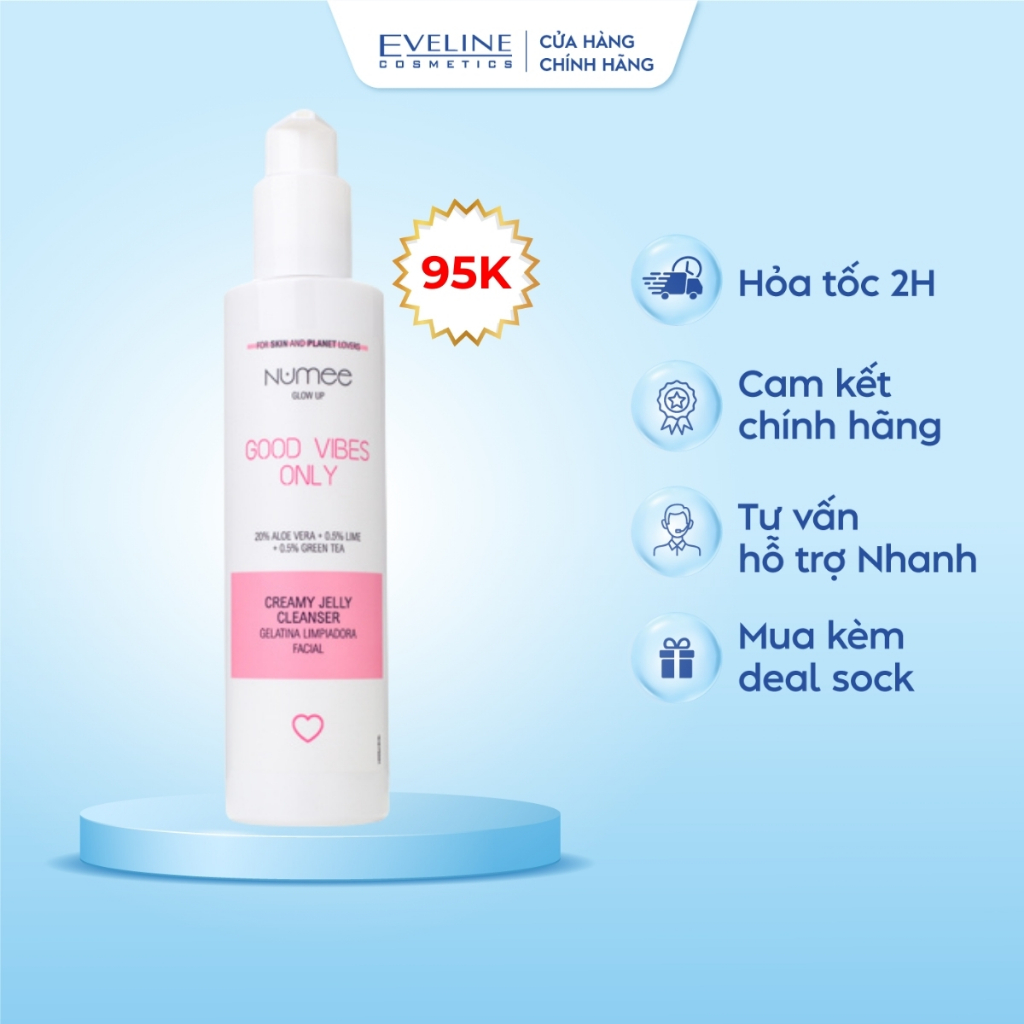 [mã Sgmst15k Giảm đến 15k đơn 99k] Gel Rửa Mặt Numee Glow Up Sạch Sâu