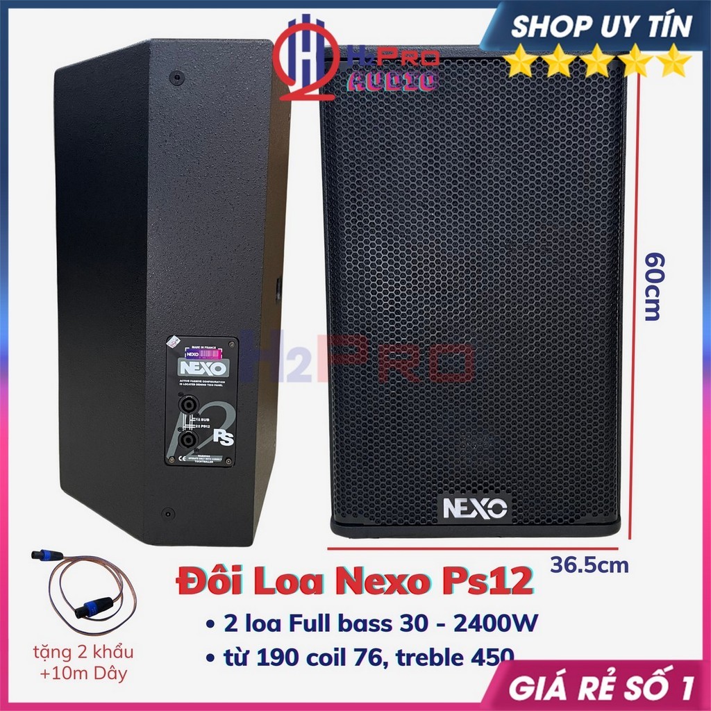 Đôi Loa Full 30 Nexo PS12 2400W Từ 190 Coil 76 - Treble 450, Loa Fun 30 ...
