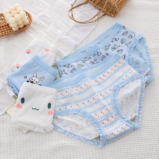 Set 10 Quần Lót Cotton hình cute, dễ thương kháng khuẩn xuất khẩu - Phom 40_50kg