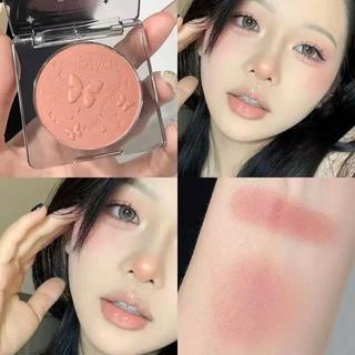 [ Bi YA] Phấn Má Hồng BI YA 5 Màu Hộp Vuông Nhỏ Dập Nổi Màu Gradient Tự Nhiên