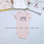 3-6M Body chip/ áo liền thân ngắn tay C.a.r.t.e.r xuất xịn cho bé yêu 5-7kg