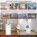 Máy lạnh đứng di động Fujihome PAC09 điều hòa thông minh làm lạnh 2600W - Kết nối wifi - BH 24 tháng — ảnh 8