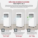 Máy lạnh đứng di động Fujihome PAC09 điều hòa thông minh làm lạnh 2600W - Kết nối wifi - BH 24 tháng — ảnh 2