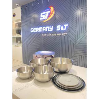 HCm Set 4 Âu Inox Joseph Joseph 95025 Kèm Nắp Chất Liệu Inox Cao Cấp Không Mùi Thiết Kế Tiện Lợi GermanySnT 390040