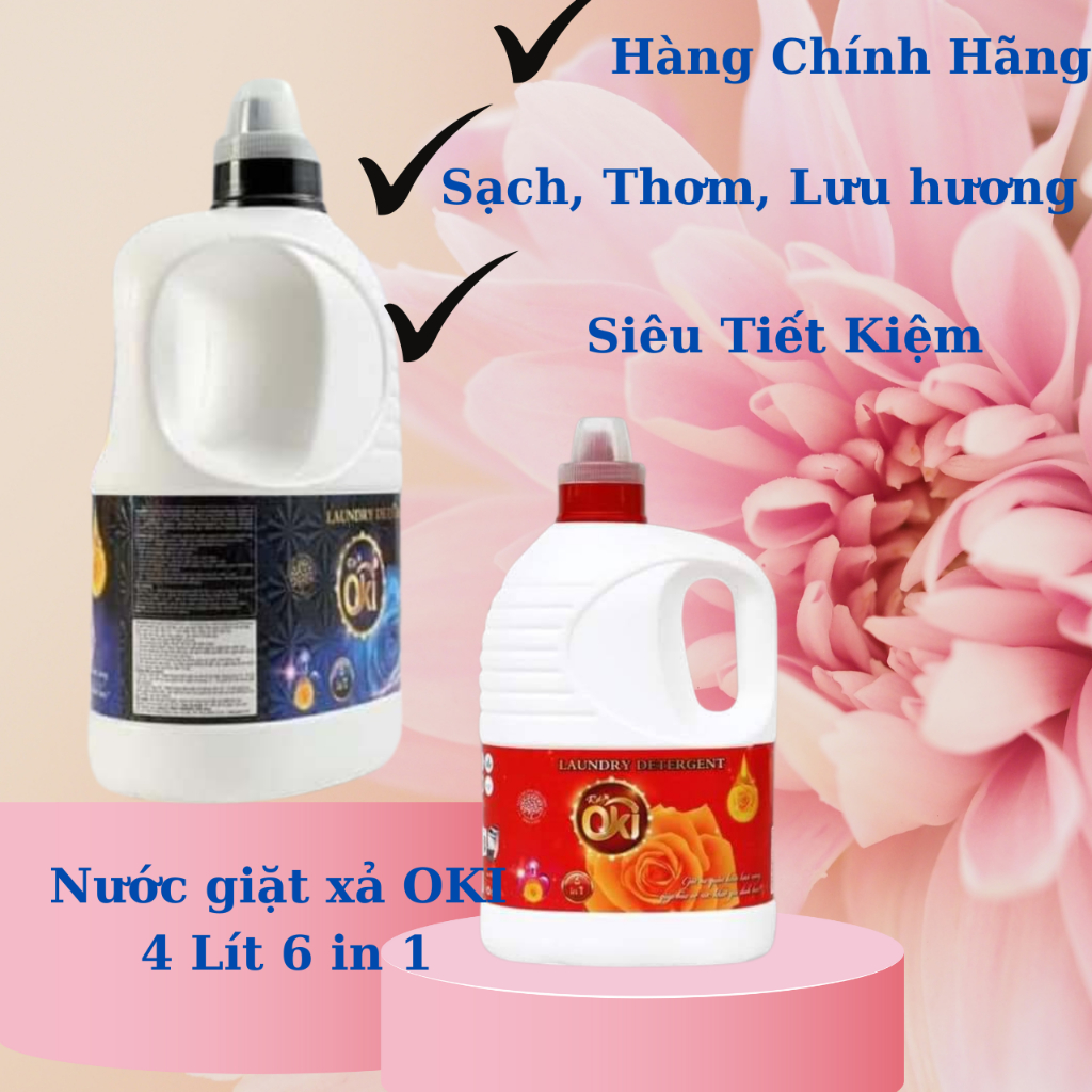 Nước Giặt Xả OKI 6in1 4kg