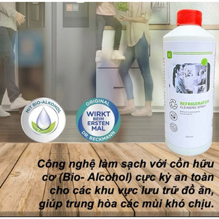 Xịt Vệ Sinh Tủ Lạnh SU Chiết Xuất Thực Vật - Nano Bạc Diệt Khuẩn, Khử Mùi (Dung Tích 500ml)