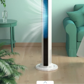 Quạt tháp SAST mẫu mới 2023 cao 110 cm, công suất lớn 60w- Quạt không cánh an toàn cho trẻ,Quạt cây đứng kiểu hiện đại