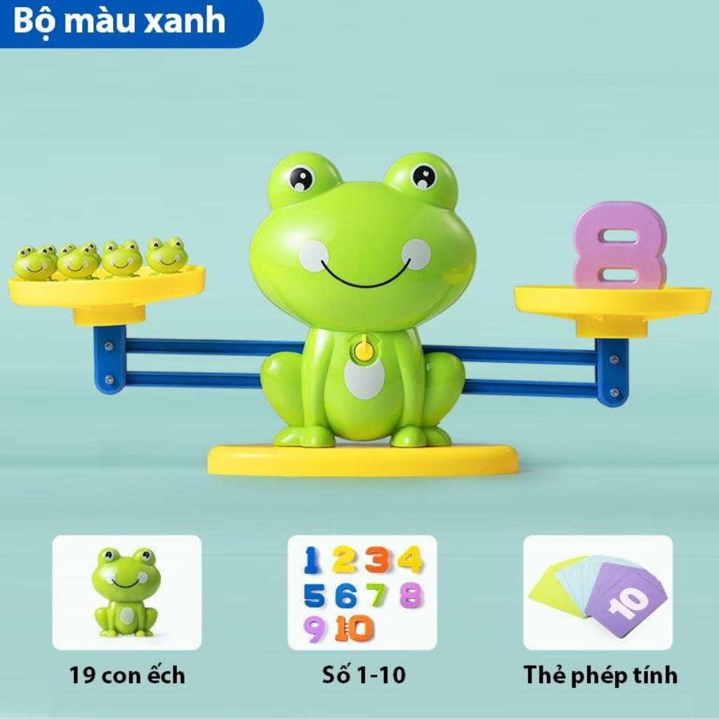 Ảnh Đồ Chơi Cân Bằng Ếch Con Giúp Bé Rèn Luyện Tư Duy, Làm Quen Với Tóan 2