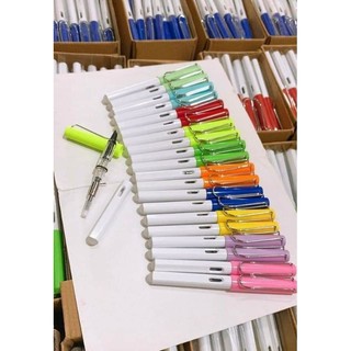 Combo 10 bút T08, bút mực tẩy được, ngòi kim tinh siêu bền
