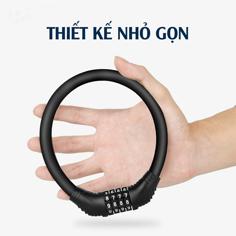 Khóa Dây 4 Số Đổi Mã