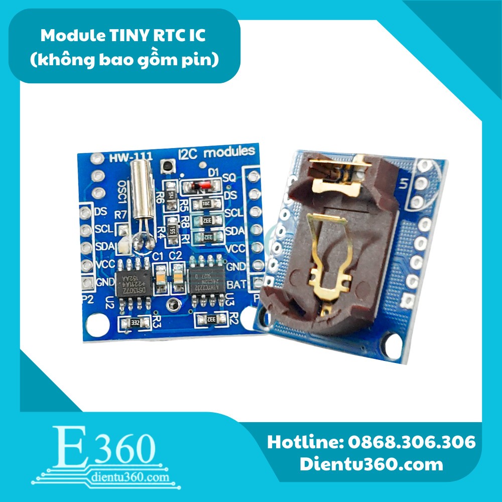 Module Tiny RTC I2C (không bao gồm pin) | Shopee Việt Nam