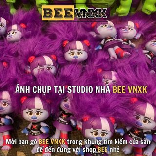 Búp bê Quỷ lùn tinh nghịch Trolls Topia tóc tím cỡ lớn hãng Hasbro xuất dư không hộp, có vết xước BEE VNXK