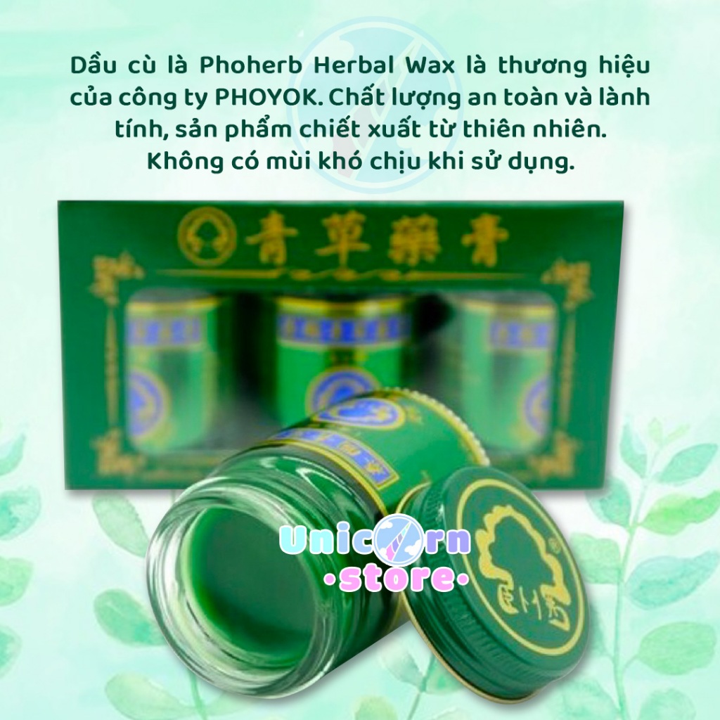 Dầu Cù Là Cổ Thụ Proherb Herbal Wax Thái Lan 50g