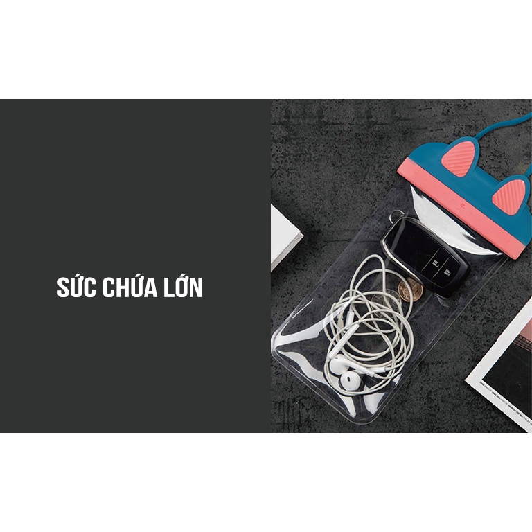Túi chống nước KUTE REMAX RT-W4 cảm ứng được, sức chưa lớn
