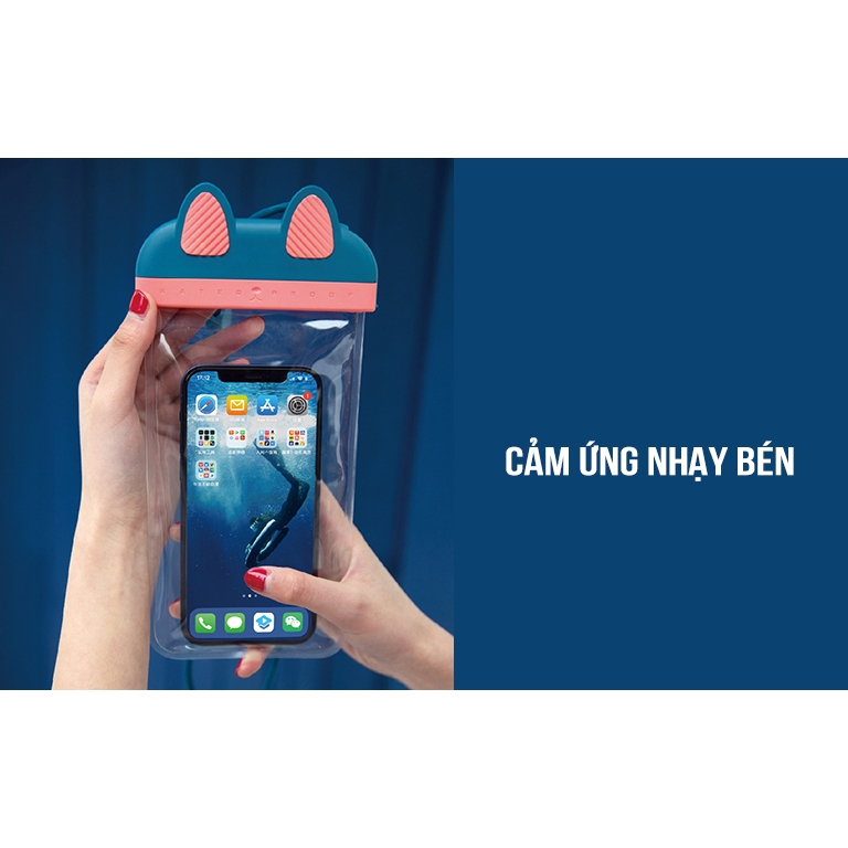 Túi chống nước KUTE REMAX RT-W4 cảm ứng được, sức chưa lớn